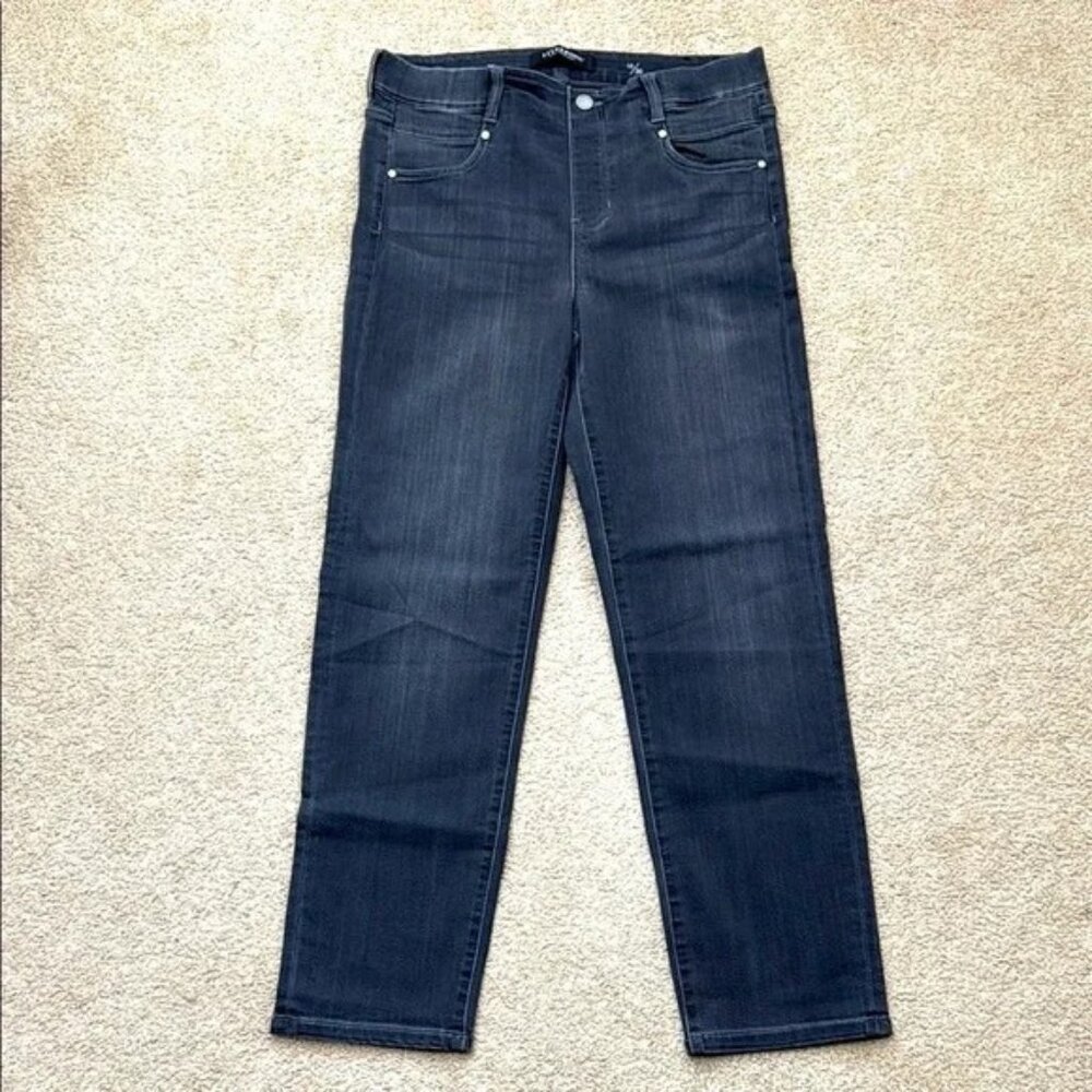 Liverpool The Slim High Rise in Faded Black Wash Stretch Jeans Size 10/30